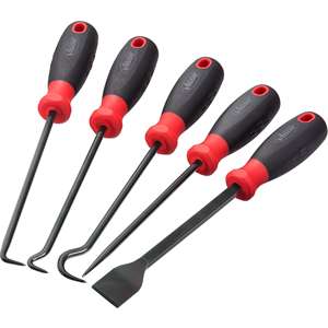 VIGOR <b>Hook</b> and scraper set ∙ V5045 ∙ 5-pieces ∙ Number of <b>tools</b>: 5 - Product Image 1