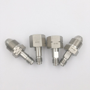 Conector de Acero Inoxidable LJFLO CGA580 CGA320 1/4 VCRM Macho, Adaptador para Cilindro de Gas Industrial de Alta Presión - Product Image 2