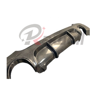 Diffuseur arrière en fibre de carbone véritable pour BMW Série 3 E92 E93 MT 2007-2012 (2 sorties) Lame de pare-chocs arrière compatible pré-LCI et LCI