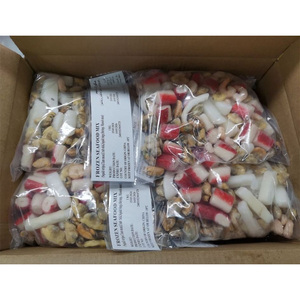 Mezcla de Mariscos Congelados IQF: Camarones, Calamar, Anillos de Calamar, Tentáculos, Mejillones, Almejas, Venta al por Mayor - Product Image 4