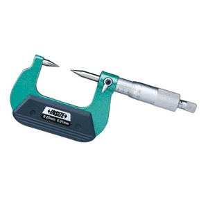 Micrómetro de Punto Insize 3230-25A, Rango de Medición Exterior 0-25 mm, Graduación 0.01 mm (30) - Product Image 1