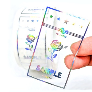 Custom Clear Round Stickers for Perfume Bottles, Strong Adhesion Waterproof Transparent <strong>Labels</strong> - Product Image 2