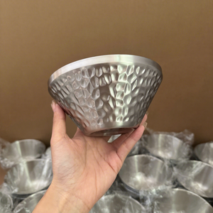 DSF76 <b>Stainless</b> <b>Steel</b> <b>Colander</b> With Wooden Handle Durable Household Kitchen Strainer Bowl All Seasons Use promotion gift - Product Image 4