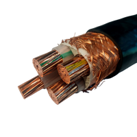 Cable de Alimentación de Bajo Voltaje 4x240mm2, Cable de Alimentación de 0.6/1kv, Cable Blindado Subterráneo de Cobre XLPE