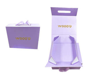 Tùy Chỉnh Lớn Sang Trọng Túi Xách Quà Tặng Bao Bì Hộp Cuốn Sách Hình Dạng Túi Xách Tay Bao Bì Hộp Với Biểu Tượng Tùy Chỉnh Cho Túi Xách Ví - Product Image 3