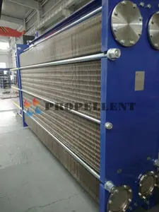 High Efficiency Plate Heat Exchanger Wide Gap Free Flow Plate Heat Exchanger For Honey Juice