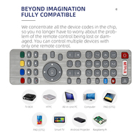 Control Remoto RF SHWRMC0116 de Repuesto para Televisores Sharp Aquos LC-40CFG6242E LC-40CFG6351K LC-55CUF8472ES LC-55CUG8461KS