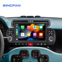 Radio para Auto con 8 Núcleos, 2+32GB/6+128GB, DSP, FM, Carplay Inalámbrico, GPS, Android Auto, Reproductor de DVD, Unidad Principal para Fiat Panda 2009-2016