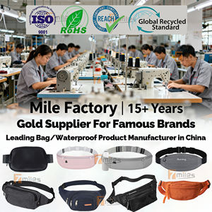 Riñonera/Bolso Bandolera Unisex Personalizable con Impresión OEM, Ultraligera, Ajustable, de Poliéster, con Cierre de Cremallera, para Uso Diario - Product Image 3