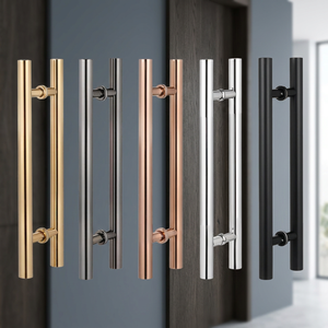 Tiradores de Acero Inoxidable para Muebles de Cocina, Diseño Moderno de Alta Calidad, Herrajes para Cajones y Puertas, en Dorado, Plateado y Rosa - Product Image 3