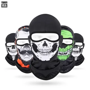 Pasamontañas transpirable de secado rápido para hombres y mujeres, ciclismo al aire libre, protección solar, bufanda de cuello de Calavera, Digital Common - Product Image 2