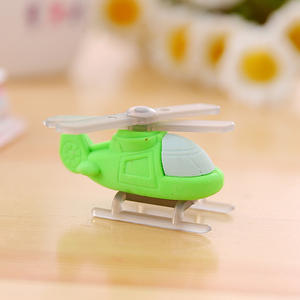 Hadiah natal hadiah sekolah penghapus lukisan ujian siswa 763 penghapus desain pesawat - Product Image 5