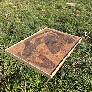 Pintura abstracta de pared personalizada para habitación, retrato de corcho Natural respetuoso con el medio ambiente, imágenes colgantes - Product Image 4