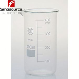 Vaso de vidrio de borosilicato 3,3 alto con graduaciones para 50-3000ml - Product Image 2