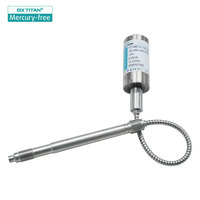 Transmetteur de pression de fusion d'extrudeuse à tige flexible ZHYQ PT124B-121, matériau SS304/SS316L, haute précision 1 %, 0-200 MPa