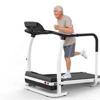 KWO Exercice Intérieur Maison Meilleur Prix Support pour Ordinateur Portable Vitesse Lente Récupération des Personnes Âgées Pliant Électrique Pas Cher Marche Tapis Roulant