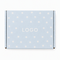 Boîte d'expédition en carton ondulé kraft avec logo personnalisé, papier d'art de qualité supérieure, emballages cadeaux pour l'e-commerce, vêtements, fleurs, cosmétiques