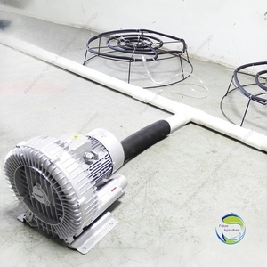 Bomba de soplador de aire Vortex, ventilador de oxígeno, máquina aireadora, sistema de aireación para acuicultura, Tilapia, peces, camarones, estanque de cultivo - Product Image 3