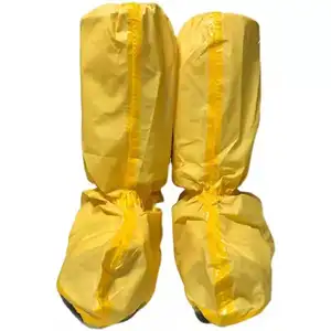 Оптовая продажа, индивидуальные одноразовые водонепроницаемые 82gsm PP + PE желтые Чехлы для ботинок