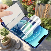 FILMSIR Film de protection d'écran en hydrogel transparent HD souple en TPU, tailles personnalisées universelles, compatible avec tous les téléphones mobiles