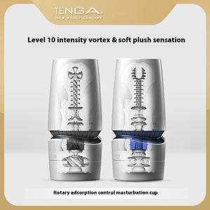 AERO Fournitures de sexe pour adultes pour hommes Coupe de masturbateur à contrôle d'adsorption rotatif pour la masturbation - Product Image 3