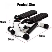 Stepper multifonctionnel pour gymnastique à domicile Mini Twist Stepper Fitness Aerobic Stepper Nordic Walking Machine avec bandes de résistance