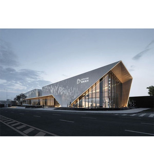 Nhà máy văn phòng lớn nhà xưởng kết cấu thép xây dựng nhà kho - Product Image 1