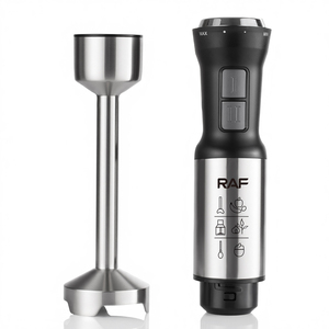 RAF 4 in 1 Multifunctional 21 Speeds 600w High Power Hand Blender Immersion Stick With Knob Control Stick Blender Hand Blender E - Product Image 5