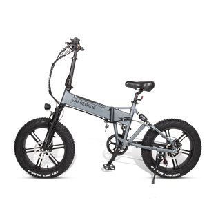 Bicicleta eléctrica plegable XWLX09 para mujer, llanta ancha de 2021 w, envío desde almacén de la UE y Polonia, novedad de 500 - Product Image 3
