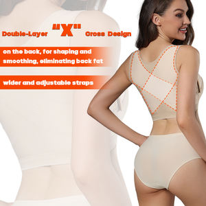 Después del aumento de senos Push up <span class=keywords><strong>Pecho</strong></span> Prenda de compresión quirúrgica Sujetador de compresión para mujeres Cirugía postoperatoria - Product Image 6