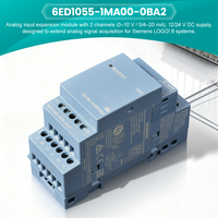 100% nuevo Original Siemens 6ED1 055-1MA00-0BA2 PLC Logo módulo lógico AM2 módulo de expansión 6ED1055-1MA00-0BA2 para LOGO 8