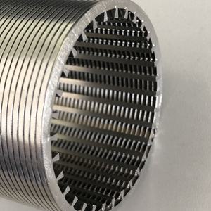 Ranura <span class=keywords><strong>BTO</strong></span> 0.5 mm Pantalla de pozo Pell Pell tubería de acero inoxidable Pantalla de alambre de alambre de cuña Johnson Filtro d - Product Image 6