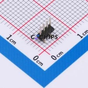 IPCP127M04PB08S Pin Header SMD,P=1.27mm Connector 1x4P 1.27mm Pin Header Vertical Mount - Product Image 1