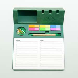 Bloc de Notas Adhesivas Multifuncional Promocional con Portaplumas y Clips para Papel, Regalo de Papelería para Adolescentes/Niños en Navidad y Año Nuevo - Product Image 1