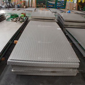 Plaque d'acier à carreaux 304/316ti d'acier inoxydable de feuille de damier de diamant de larme - Product Image 4