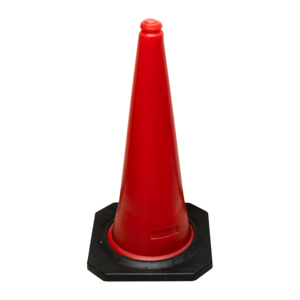 Produit phare : Bande de signalisation routière orange en PE de 1 mètre pour la sécurité routière, les parkings et la construction - Product Image 5