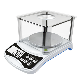 Changxie 1Kg Để 10Kg 0.1G Gram Độ Chính Xác Trọng Lượng Mảnh Đếm Điện Tử Kỹ Thuật Số Nhà Bếp Phòng Thí Nghiệm Quy Mô Với 7 Đơn Vị Và Kính Chắn Gió - Product Image 1