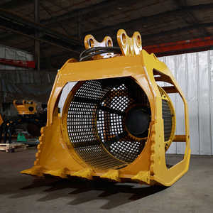 40 טון מחפר סינון מסתובב דלי מכונות בנייה קבצים מצורפים דלי מסך דלי למכירה - Product Image 5