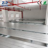 Tôle de plancher en acier |   Panneau à profil fermé pour installation à sec pour sols de mezzanines et de combles d'entrepôts industriels