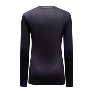 Haut de surf à manches longues imprimé UV pour femmes, logo personnalisé, sublimation, compression, rash guard pour femmes - Product Image 3