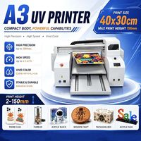 Printer Inkjet UV Flatbed Resolusi Tinggi Factory A4 2030mini untuk Pencetakan Perhiasan dan Tali Jam Tangan