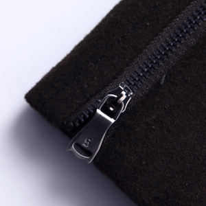 Fabbrica cinese all'ingrosso di alta qualità cappotto in lana con collo di pelliccia da uomo a doppio petto <span class=keywords><strong>Trench</strong></span> da uomo - Product Image 3