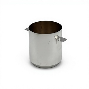 Seau à glace en métal anti-fuite, design minimaliste, pour bar à domicile, facile à transporter, refroidisseur à vin, seau à champagne, article personnalisable - Product Image 1