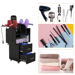 Chariot de pédicure Station de salon <span class=keywords><strong>Coiffeur</strong></span> <span class=keywords><strong>Coiffeur</strong></span> Chariot de rangement Chariot de salon peu encombrant Armoire de salon de coiffure - Product Image 3