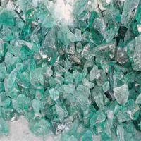 Pierres de verre concassé massif effet vitrail pour aménagement paysager moderne, foyers, remplissages de vases, décoration extérieure - Écologique et étanche