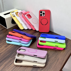 Étui mobile en Silicone de haute qualité magnétique pour iPhone 16 15 Pro Max housse de protection antichoc pour téléphone portable - Product Image 5