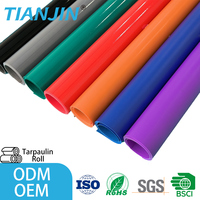 Rouleau de bâche en PVC imperméable 650 g/m², tissu plastique vinyle, rouleau de bâche en PVC 0,9 mm