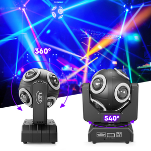 Barra de Luces Móviles de 150W para KTV, <span class=keywords><strong>Discoteca</strong></span>, Baile en Interiores, Rotación de 360 Grados, Luces de Escenario DMX512 de Colores - Product Image 2