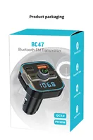 Auto-Ladegerät für MP3-Player 5.0 Verlustfreier Musik-FM-Transmitter Freisprecheinrichtung Zigarettenanzünder Multifunktionales Schnellladegerät