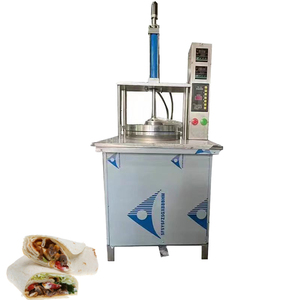 Industrial Movable Lavash Pita Bread Making Machine Electric Heating Stainless Steel Construction Continuous Manual Flipping - Product Image 1